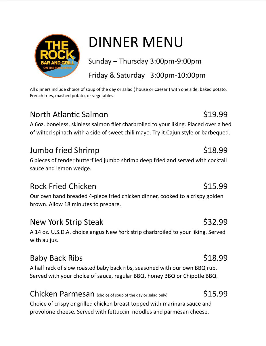 Rock Bar and Grill tweet media
