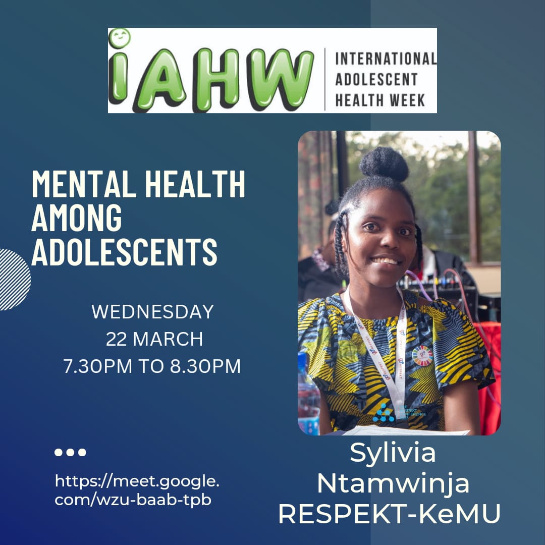 ntamwinjadeDieu's tweet image. The young generation remain vital if change and development is to be continuously realized.
A great opportunity to engage on the vital topic of mental health among adolescents.

Leadership is service.

#Kectil #KectilGeneration #LeadershipInAction #GoLead