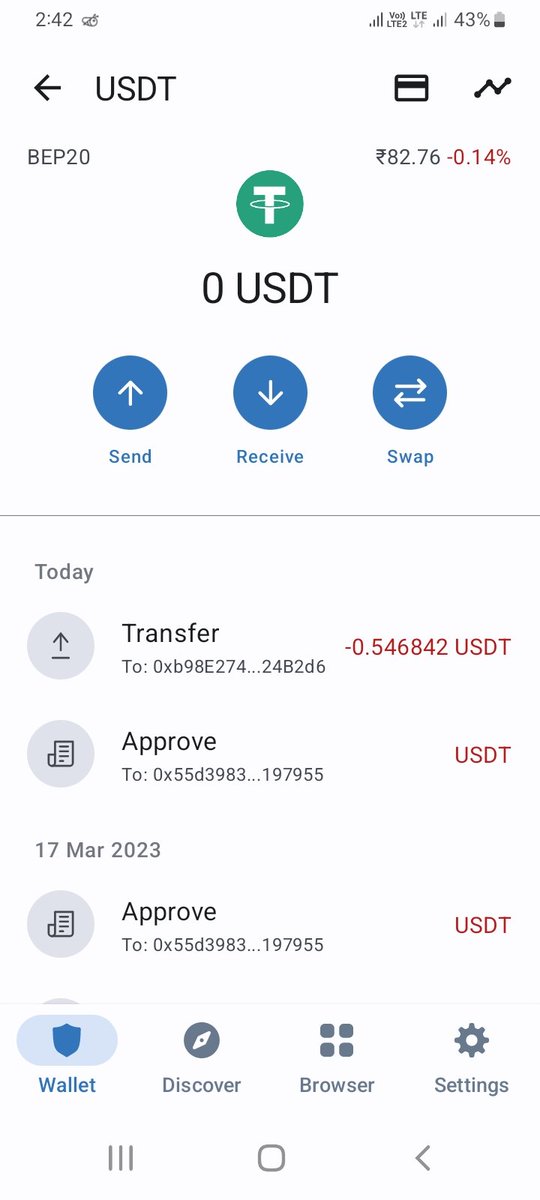 mdzeesh05067327's tweet photo. @CshToken I swap the token but not received the usdt.? https://t.co/yHdSoE7Qh8