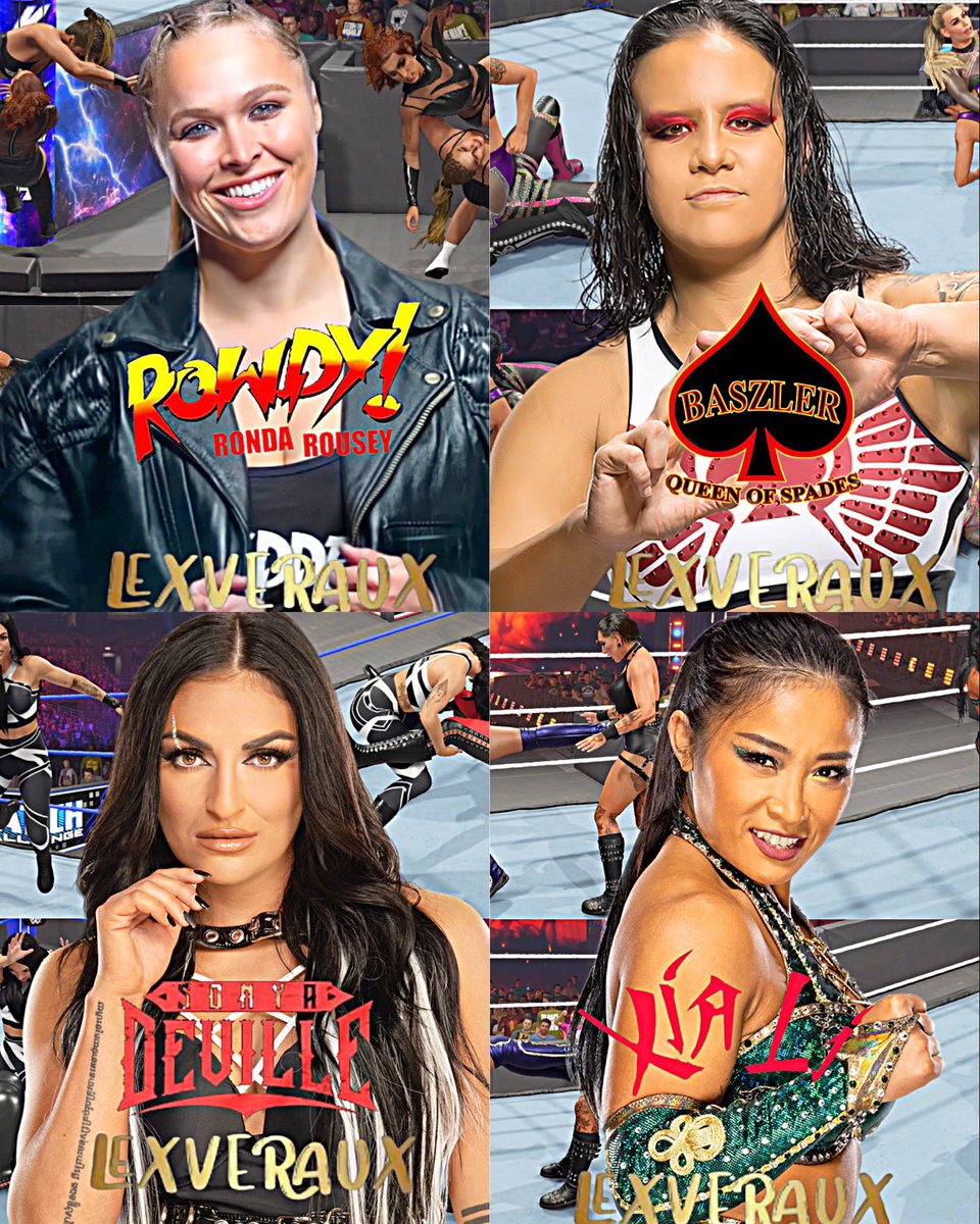 The “𝗟𝗘𝗚𝗜𝗧” 𝗣𝗮𝗰𝗸 is up in the CC!
Download them now⬇️ #WWE2k23 

𝘊𝘳𝘦𝘢𝘵𝘰𝘳 𝘵𝘢𝘨: lexveraux
𝘚𝘦𝘢𝘳𝘤𝘩𝘵𝘢𝘨𝘴: lexveraux, Ronda Rousey, Shayna Baszler, Sonya Deville, Xia Li

#NXT #ShaynaBaszler #RondaRousey #SonyaDeville #XiaLi