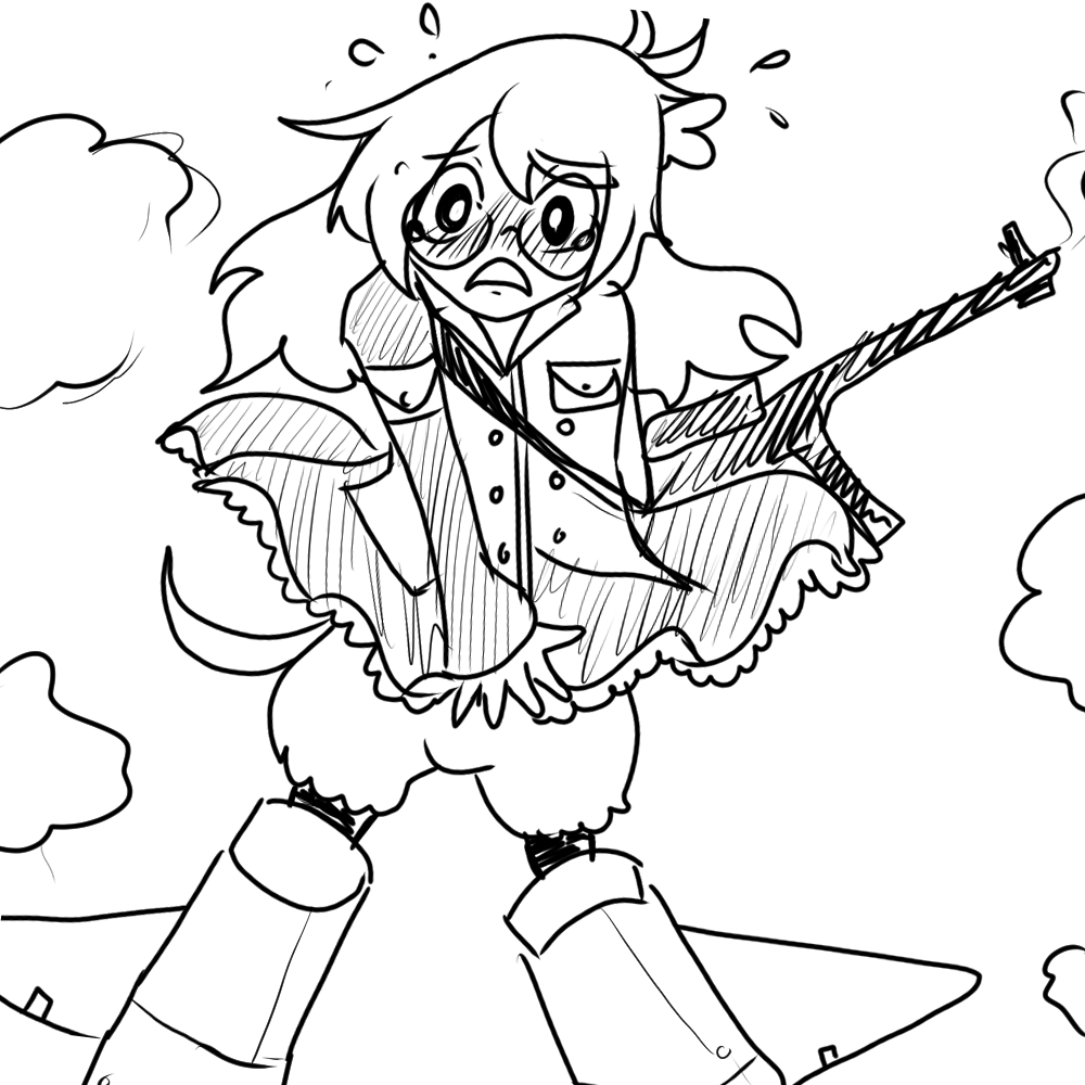 A discord discussion suggested Cloverchibi's next anime-cosplay be a strike witch, so i took the challenge

#clovercrafts