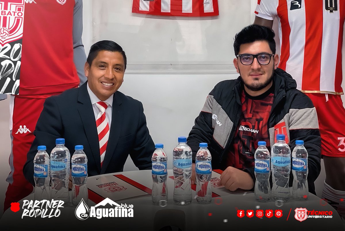 TecnicoUOficial's tweet photo. #PartnersRodillo

Aguafina💧🥤es el nuevo #PartnerAlbirrojo 😃🇦🇹🙌🏻.

Bienvenido a la la familia del #Rodillo ⚽. 

#TécnicoPresente https://t.co/Mb9kNXSUWa