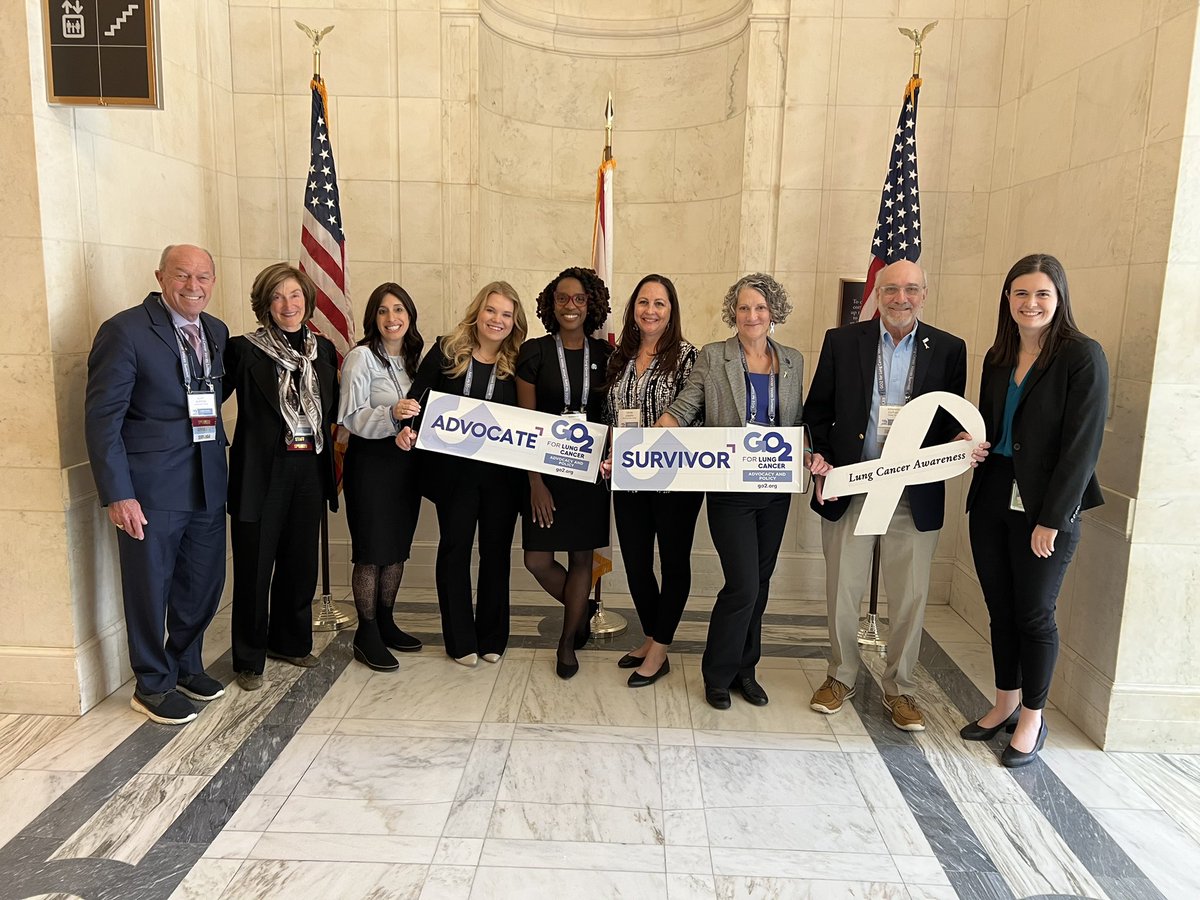 Marched to the capital hill to advocate for more funding to support lung cancer research. Thank you to the offices of <a href="/repwilson/">Rep. Frederica Wilson</a>, <a href="/marcorubio/">Marco Rubio</a> <a href="/ScottforFlorida/">Rick Scott</a> <a href="/JRutherfordFL/">John Rutherford</a> <a href="/KathyCastorFL/">Kathy Castor</a> for listening to our caregivers and survivors share their stories. <a href="/GO2forLungCancr/">GO2 for Lung Cancer</a>