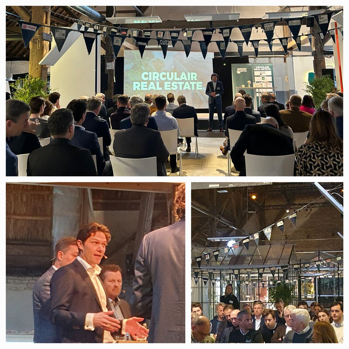 "Er komt steeds meer focus op herontwikkeling. We moeten samen nog wel aan de garantie en certificering werken." @ConstantijnBerning <a href="/EdgeTech_/">EDGE</a>  #CirculairRealEstate 2023