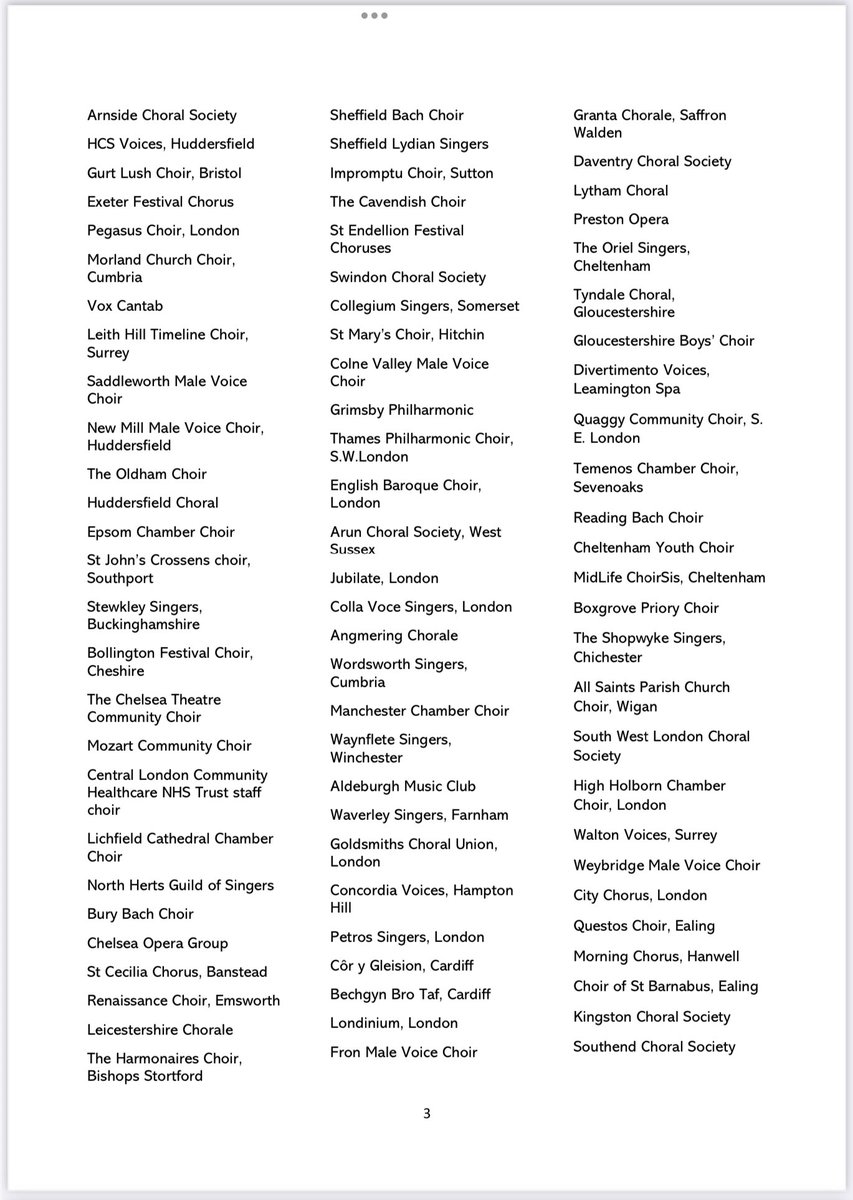 constanzachorus's tweet photo. An open letter from 229 amateur choirs from across the UK, including ourselves, and with over 18,000 combined members urging the BBC Director General to reverse the decision to close down the BBC Singers

 #WeAreTheBBCSingers https://t.co/CZH3aYeqsG