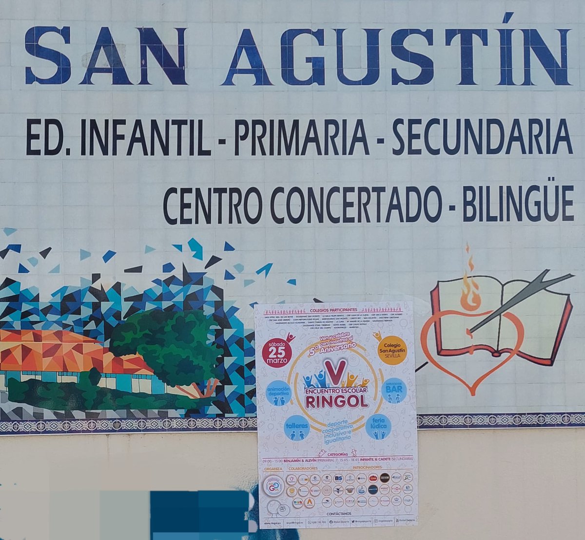 ringoldeporte's tweet photo. ⌛TIC TAC a 4 días algo se anuncia en los colegios de Sevilla.
🗓️ Sábado 25 marzo en cole San Agustín.❤️V Encuentro Escolar de RinGol❤️¿Te lo vas a perder? Entrada libre.Muchos participantes, entre ellos @Salesianas_SV @CSASevilla_ @RojasNepomuceno 
@SalesianosADG
#deporteescolar https://t.co/NipCoiZHpK