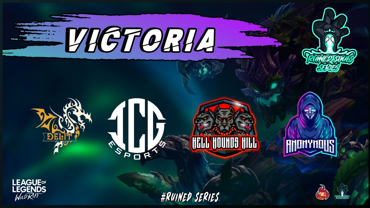 souls_ruined's tweet photo. Tenemos nuestros primeros equipos en conseguir una victoria, felicidades a Delit, @IcgEsport @CosmicKnightCKS y Anonymous Gaming  por la victoria de anoche 💘 https://t.co/HHJ26udujE