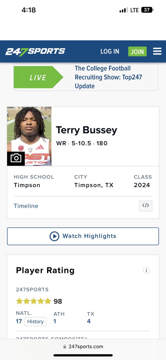 Terry Bussey tweet media