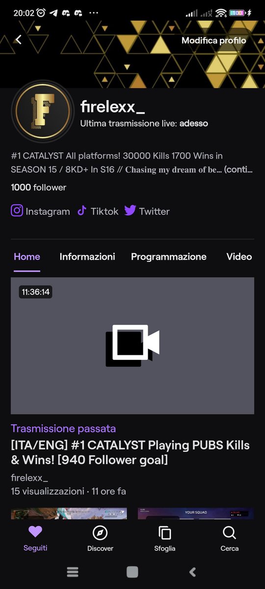 FINALLY 1000 ON TWITCH!! 4 Months of grinding, ty everybody <3 twitch.tv/firelexx_