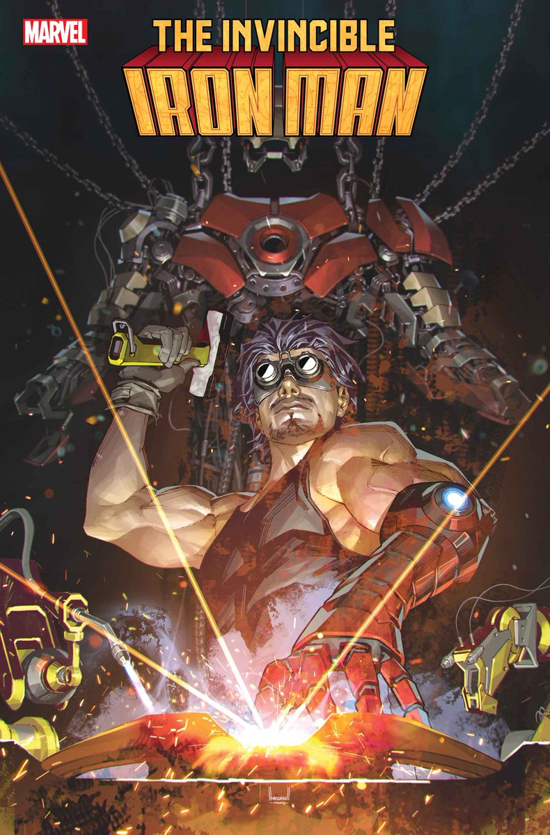 Iron_Man's tweet photo. As the X-Men brace themselves for the dark road ahead, they’ll also find strength in mutantkind’s new ally: Iron Man!

Will Tony become one of mutantkind’s greatest defenders or will he join them in the bleak world that awaits in the #FallOfX? 💥: https://t.co/R8J1ttFbdK https://t.co/yHNkyxN3Vk