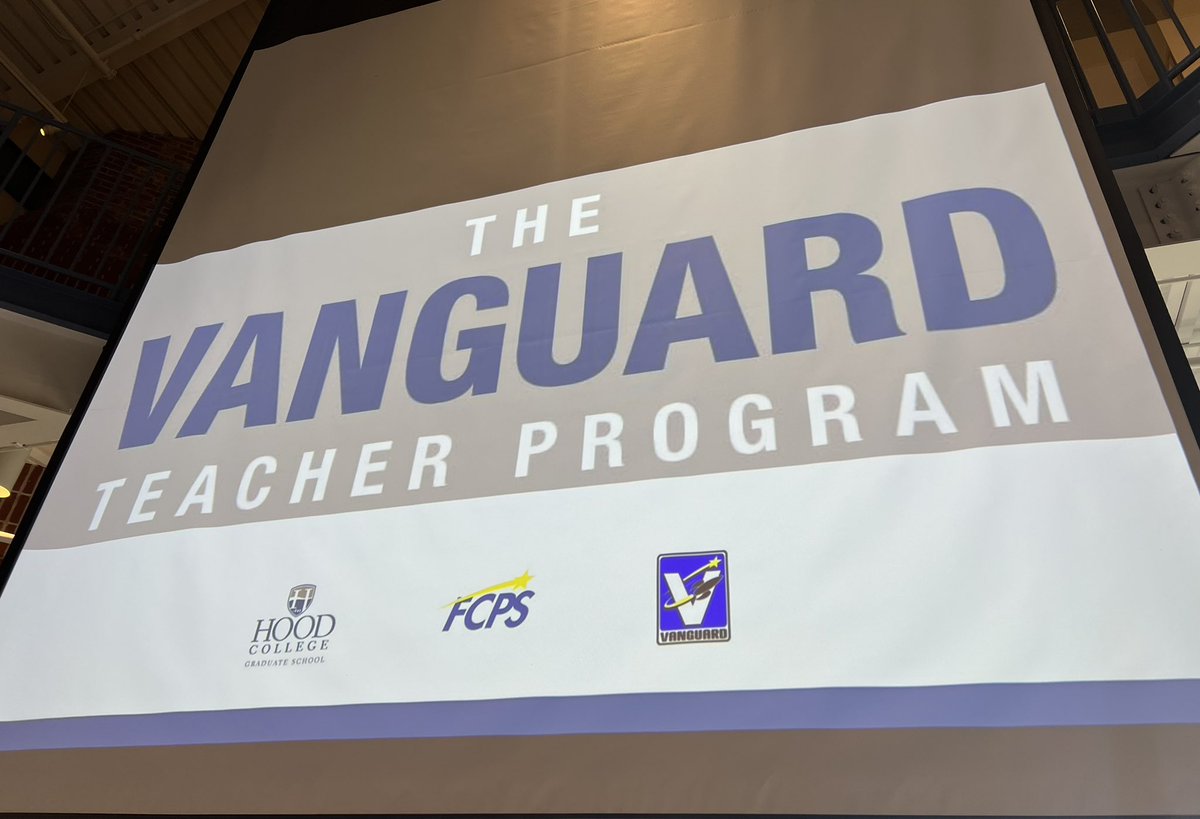 Lead2Support's tweet photo. Vanguard cohort launch for the next class of amazing teacher leaders! So thrilled at the opportunity to share remarks with this tremendous group. You are the single most important unit of change! @FCPSMaryland @EHainesFCPS @AmyFCPSAchieve 💙💛 https://t.co/KSz54QM8el https://t.co/5W9tvYK6k8