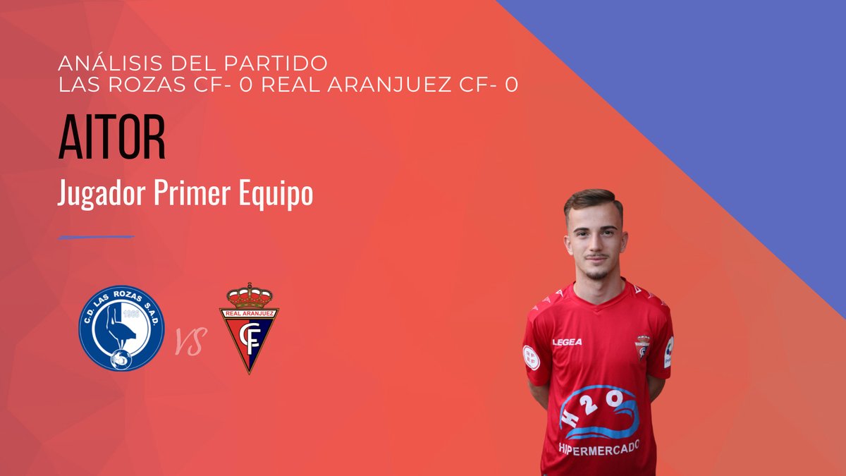 ENTREVISTAS | Hablamos con Aitor tras el empate del equipo en Las Rozas. El mediocentro ribereño sumaba su partido 50 con la elástica rojilla. Escucha la entrevista en nuestra web:

realaranjuezcf.es/es/publication…

#VamosAranjuez #OrgulloRibereño