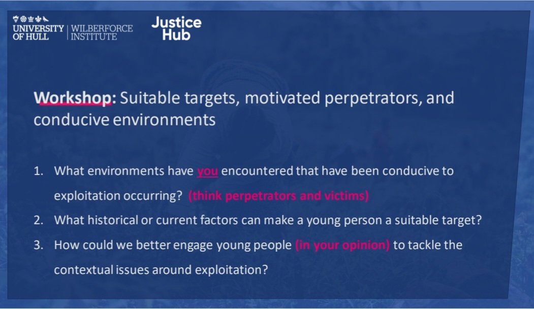 AndrewSmithUOH's tweet photo. Great day today at the Hull and ER Contextual Safeguarding Conference. Thanks to all who took part in my workshops discussing conditions in which child exploitation can occur and what practitioners see as possible solutions. #peekaboo 😄 #JusticeHub #HMSP https://t.co/Z87MJD9Odm
