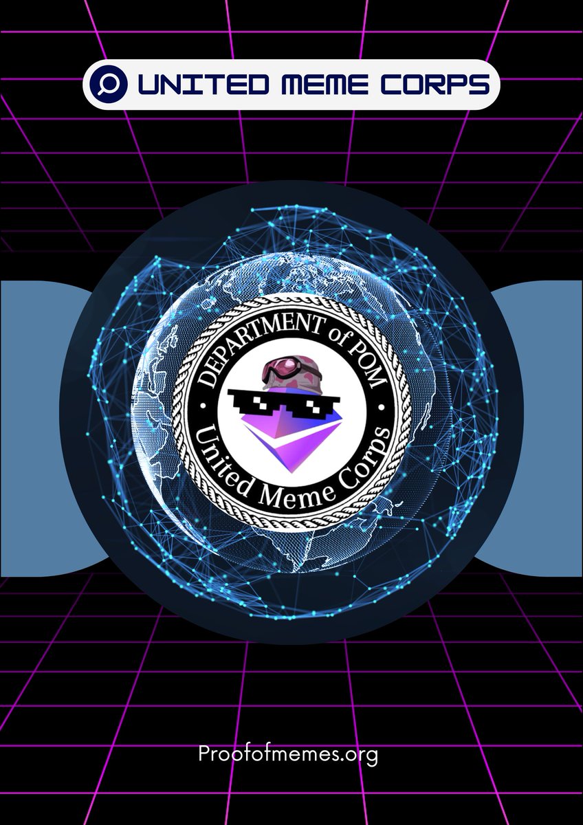 The MemeCorps’ mission is to get POM listed on 27 exchanges this calendar year. A battle plan has been prepared for seizing an exchange listing at each and every one of them.
#UnitedMemeCorps
#ProofOfMemes