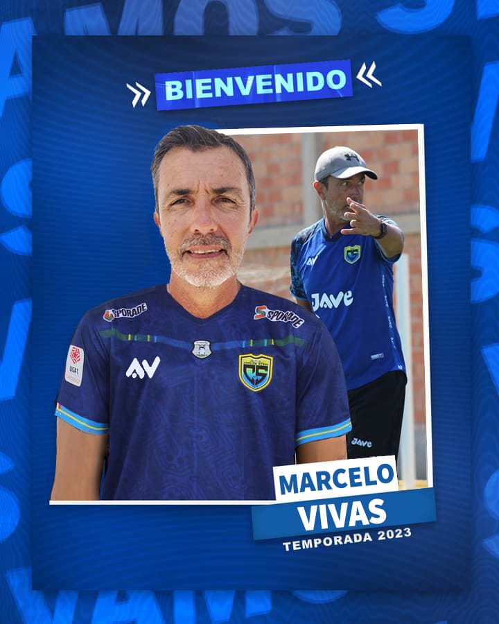 Es un orgullo presentar oficialmente a nuestro Director Técnico para la temporada 2023: Marcelo Vivas.