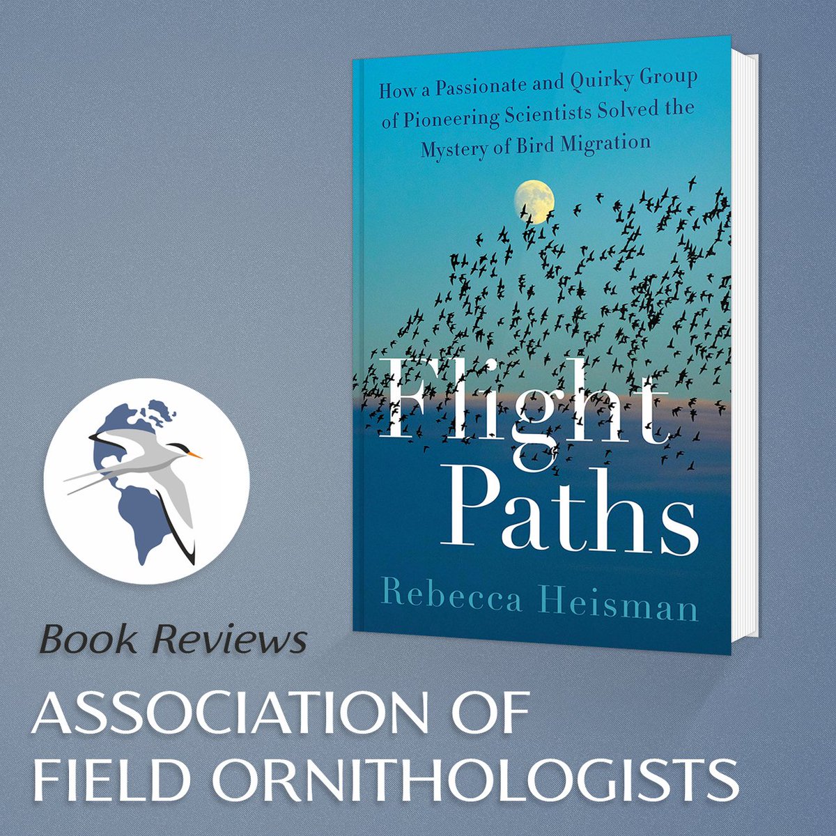 Scott Weidensaul just provided a great review of @r_heisman's new book, Flight Paths. Check it out on our website now! bit.ly/3FGZZM8 | #ornithology #bookreviews #migration #science #ecology