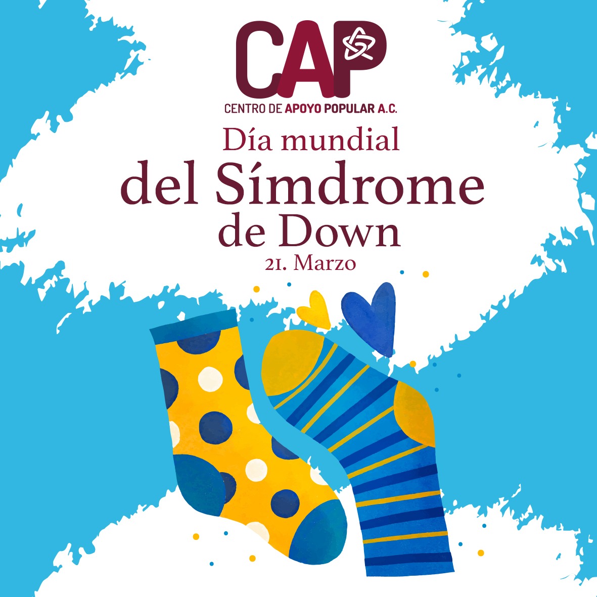 En este Día Mundial del Síndrome de Down, recordemos la importancia de crear una sociedad más inclusiva, donde cada persona sea valorada y respetada por quienes son. 💛💙 #DíaMundialDelSíndromeDeDown #Inclusión #Respeto