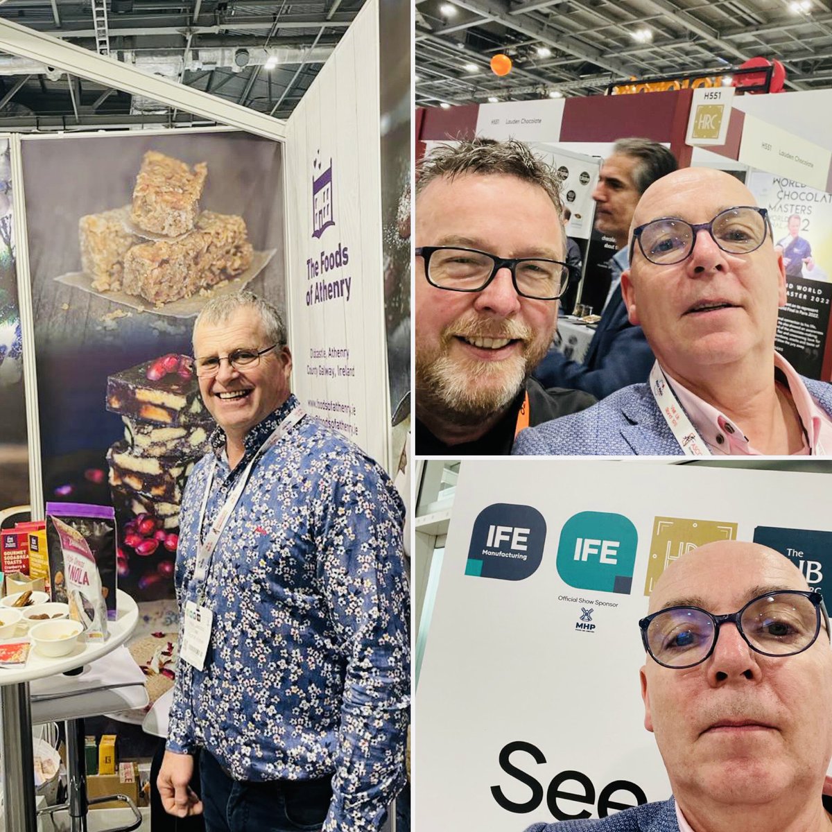 Colin visited <a href="/IFE_Event/">IFE_Event</a> today. Looks like he bumped into some familiar faces! 

#ife23 #foodexpo #exhibition #foodanddrink