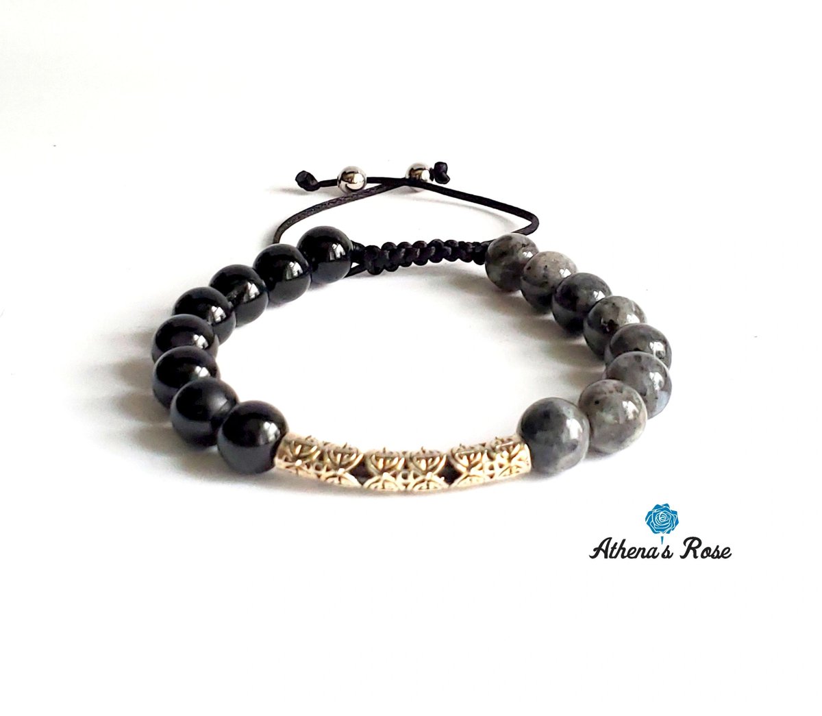 TheAthenasRose's tweet photo. Spotlight Item: Dual Onyx and Labradorite Men's Bracelet
This handcrafted bracelet is a perfect #gift for #birthdays, #FathersDay, and more.
#mensjewelry #gemstonejewelry #shopsmall #mensfashion #mensbracelet #tribaljewelry #etsyshop #mensstyle #chicmen #tribal #zeus #warriormen https://t.co/9VmOr2PkQp