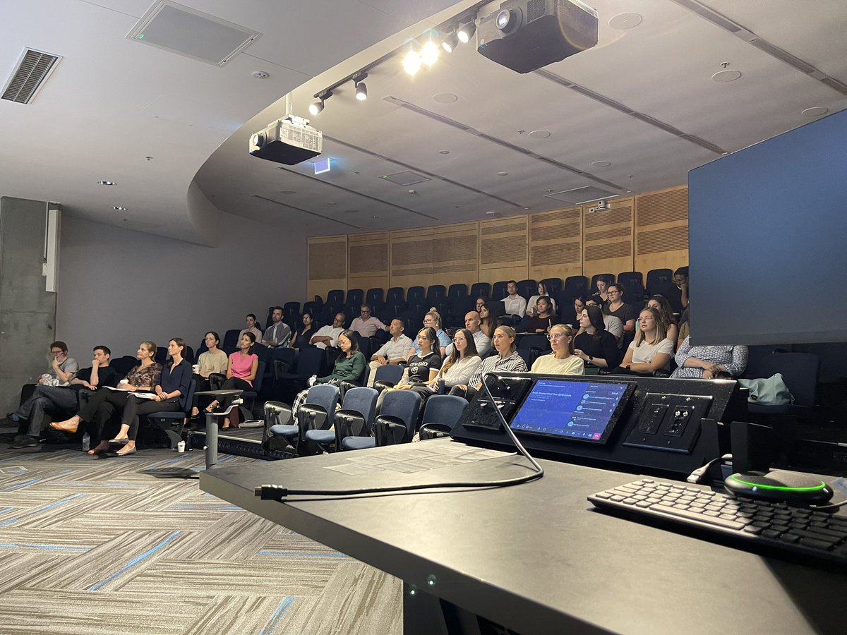 #brain23 neuro symposium - so good to be meeting again after the covid hiatus.