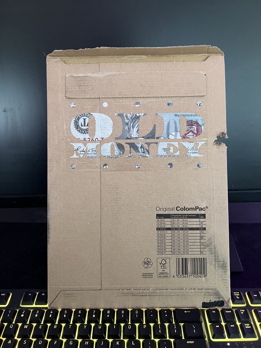 Almost a year ago, <a href="/RTrixson/">Trix</a> sent myself and 48 other <a href="/OldMoneyNFT/">Old Money</a> mfers a dossier with essentially an NDA attached due to the confidential nature of the contents. Inside, a threatening political letter and one of the degradations for the upcoming MX bill series.