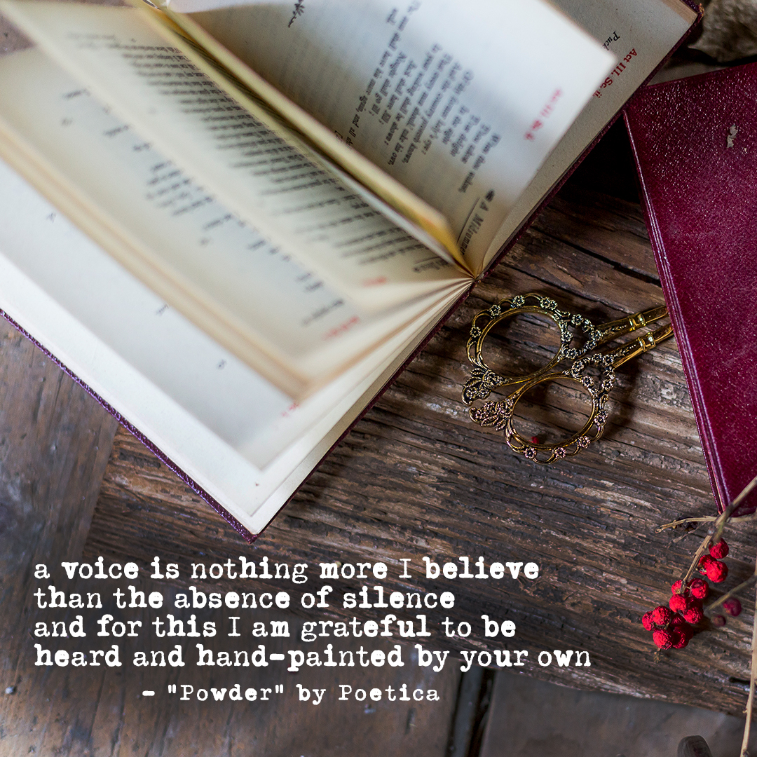 In honor of #WorldPoetryDay you can read all the poems from the "Poetica" album at poeticaproject.com/poems

All poems on the album are written and performed by <a href="/RachaelSage/">Rachael Sage</a> with instrumentation by an amazing group of musical collaborators - all listed at poeticaproject.com/credits