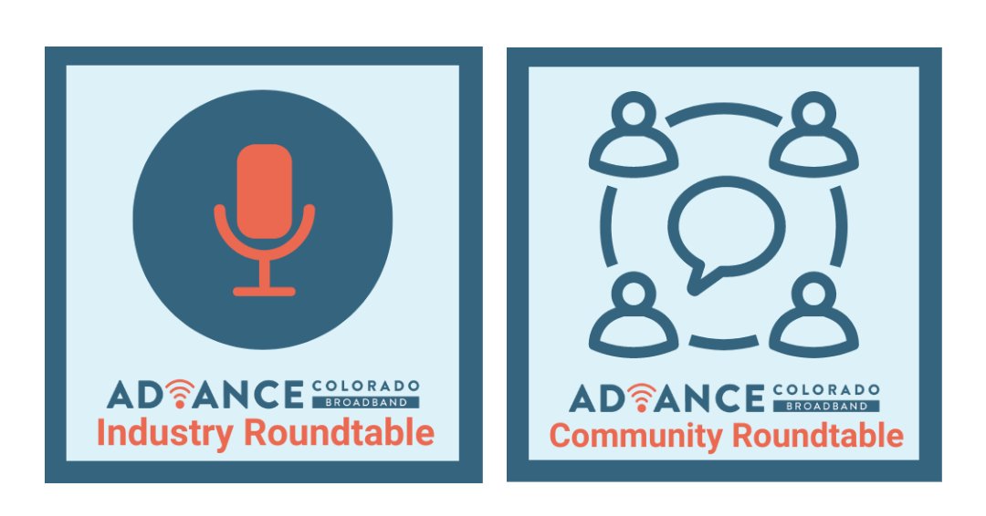 If you missed either of our Advance Colorado #Broadband Community or Industry Roundtable calls, you can access the recording and slides on our website. Lots of great information was shared this month! broadband.colorado.gov/advance-colora… #AdvanceCOBroadband