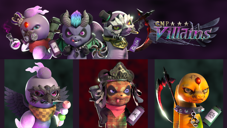 CNPVLNs's tweet image. CNPVillainsの第一弾リリースです。

彼らはここにいます😈。
準備はできていますか？

✅3/22
✅LINE NFTにて
✅2,222体
✅2,000円（LINE Pay）

ヴィランズたちの降臨祭の始まりだ👻
一緒に盛り上げよう🔥

#CNP #CNPVN #LINENFT 
#ヴィラヴィラ行こうぜ

販売サイト👇
linktr.ee/CNPVNs