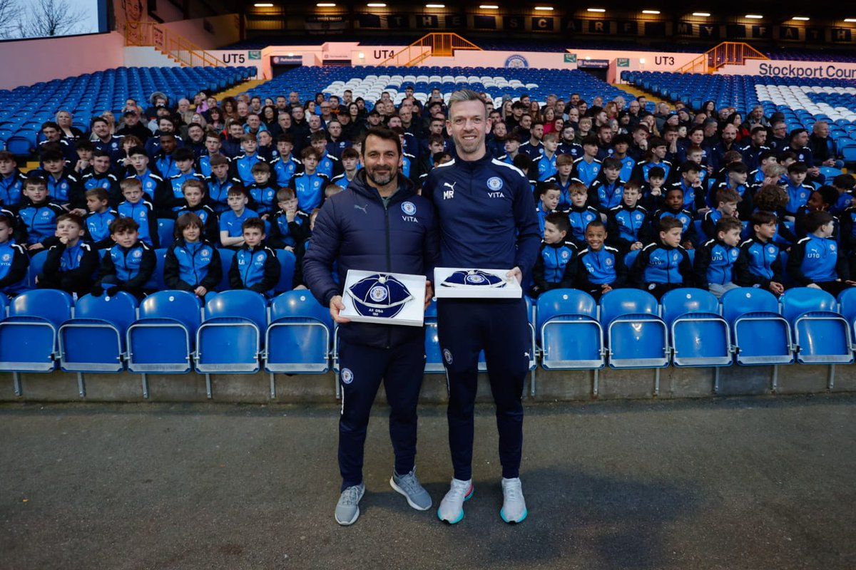 Stockport County on Twitter "There was a special moment ahead of kick