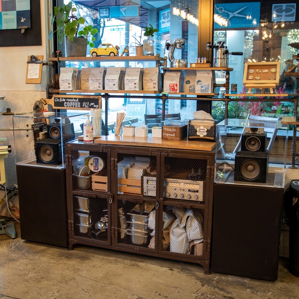 We love the touches all over <a href="/sweet/">Sweet</a>.barrel. The whole design was created by the owner, Michael... and he built everything too!

 #GetSiply #DrinkBetterCoffee #VancouverCoffee #DrinkDifferently

#vancouvercoffee #vancouvercoffeeshop #vancouvercoffeeshops #vancouvercoffeescene…