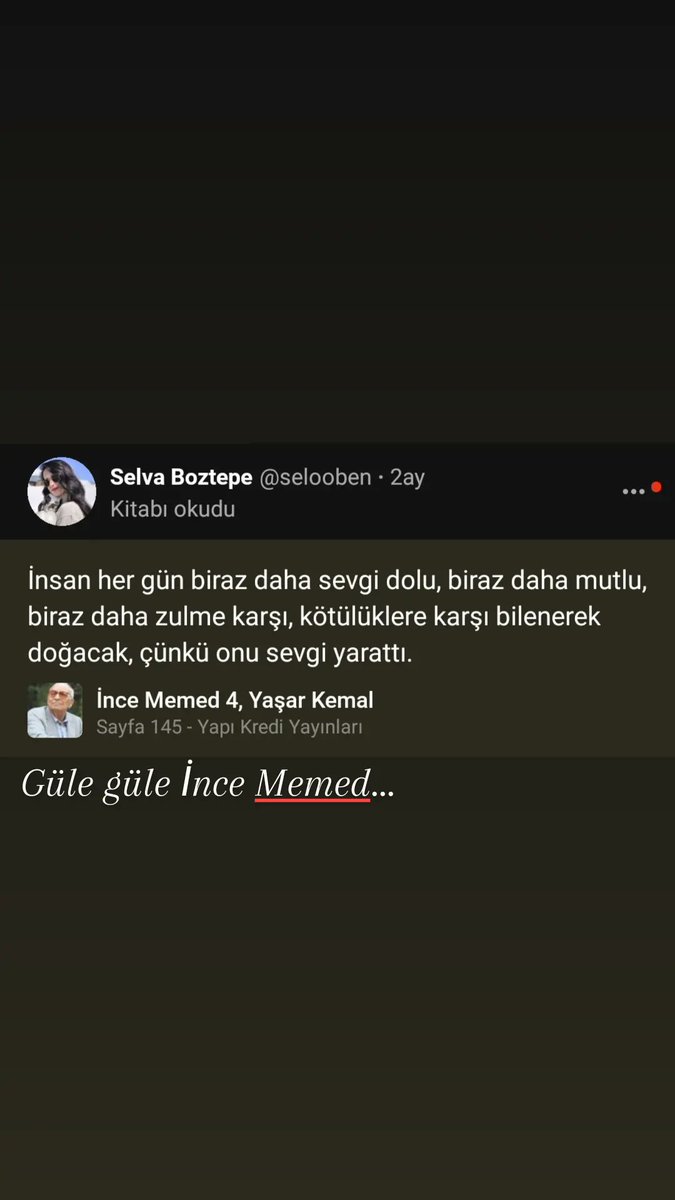 Bitti. Birçok şeyi de bitirdi.