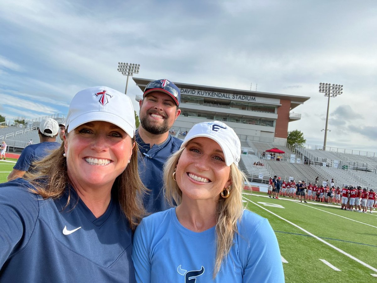 Way to GO Coach Curtiss! 2013 Cen10 student athletic training alumni! Happy National Athletic Training Month! <a href="/Friscoisdsports/">Official Frisco ISD Sports</a> <a href="/emersonmavATs/">Emerson Athletic Training</a> <a href="/Cen10titans/">Centennial HS</a> #NATM2023 #TheresAnATForThat