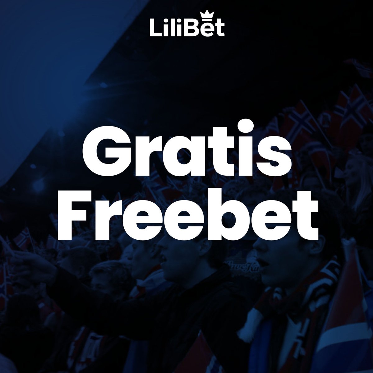 50 kr freebet til alle som gjør følgende ⤵️ 

✅ Følg oss 
✅ Retweet
✅ Tagg en venn

Vinnerne vil bli kontaktet her på Twitter.