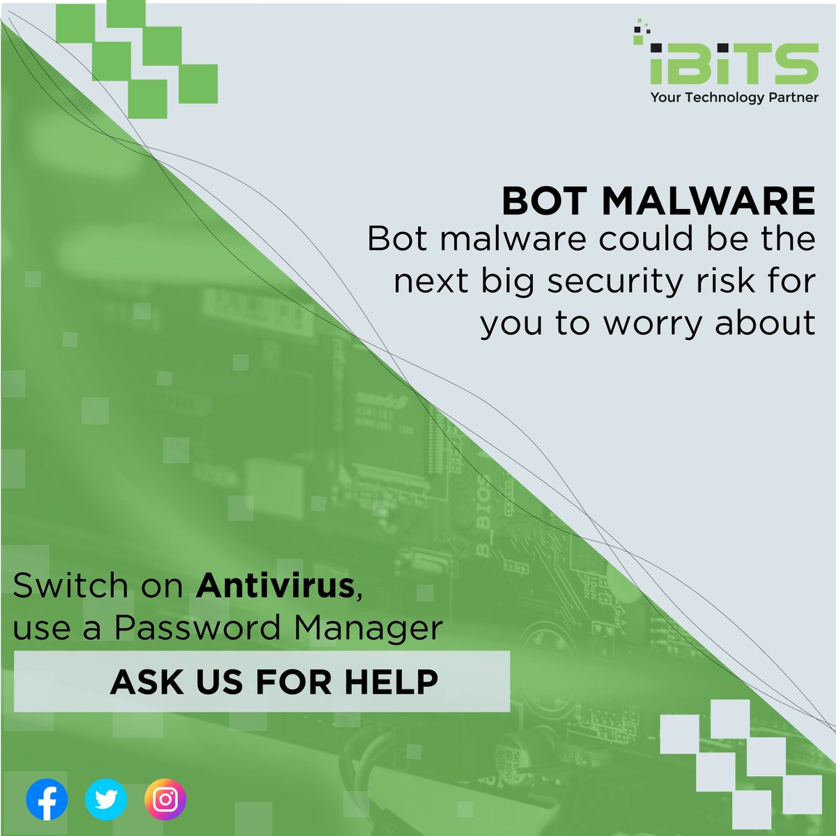 ibitscanada's tweet photo. A new type of bot malware is designed to steal user profiles, potentially allowing crooks to bypass strong security. Switch on antivirus, use a password manager + ask us for help

#BotMalware #IdentityTheft #DataSecurity

https://t.co/3OfG6Qi9vO https://t.co/DCZDpJRhAl
