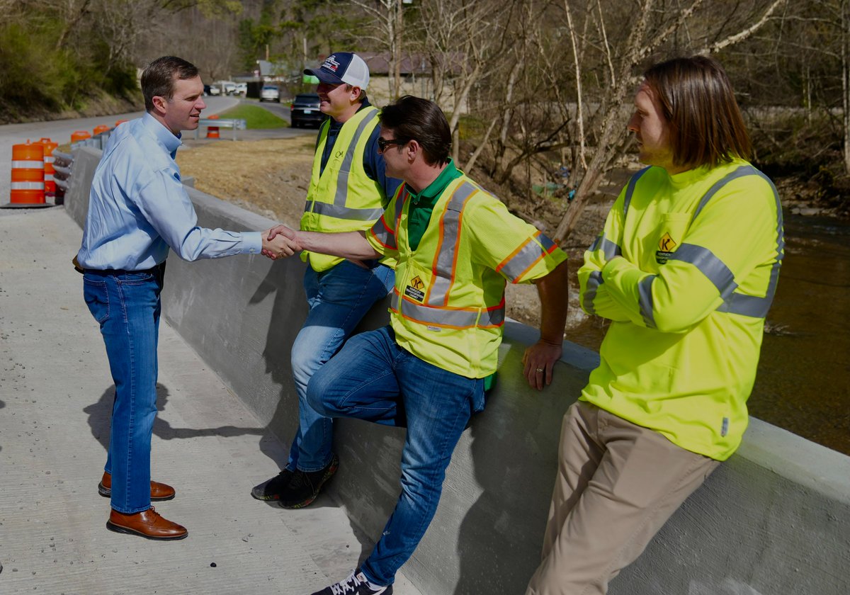 We have replaced 35 bridges in Eastern Kentucky, and repaired another 22 bridges impacted by July's deadly floods. We've also installed 42 temporary crossings on county roads. 

This infrastructure is crucial to these communities and we are making this work a priority. 