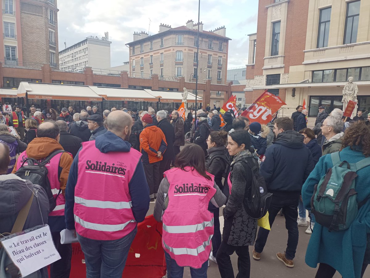 dominiqueTA's tweet image. Ce soir marche contre #ReformesDesRetraite : de Montrouge, en passant par @villedemalakoff et arrivée à Vanves #64AnsCestToujoursNon !
C’est toujours injuste, inégalitaire et donc inacceptable! 
#StopRetraiteMacron #64AnsCestToujoursNon
@EELV92
