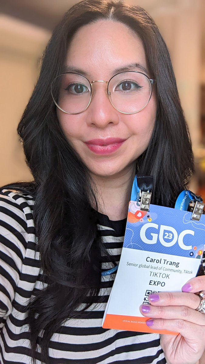 AskAlicePlease's tweet photo. Woo #GDC2023 finally kicked off! I get to see all my gamedev folks 😍 Anyone giving a good talk about community building or engaging with audiences? 🔎 https://t.co/MLtNenb51l