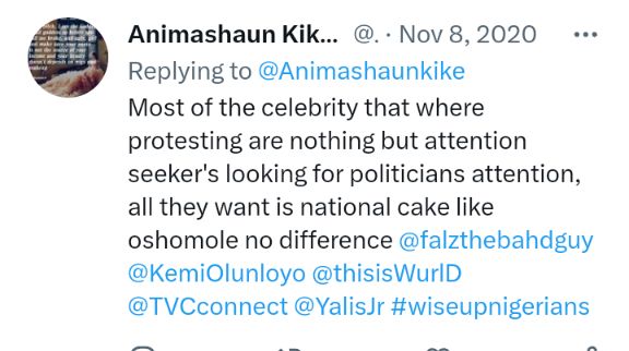 Animashaunkike's tweet image. I predicted Everything that happened this year election, i remember i made this tweet in 2020 during the #EndSARSProtest and it came to pass in 2023 don&apos;t joke with me, i am Gods chosen his daughter, all my words are #FactChecked