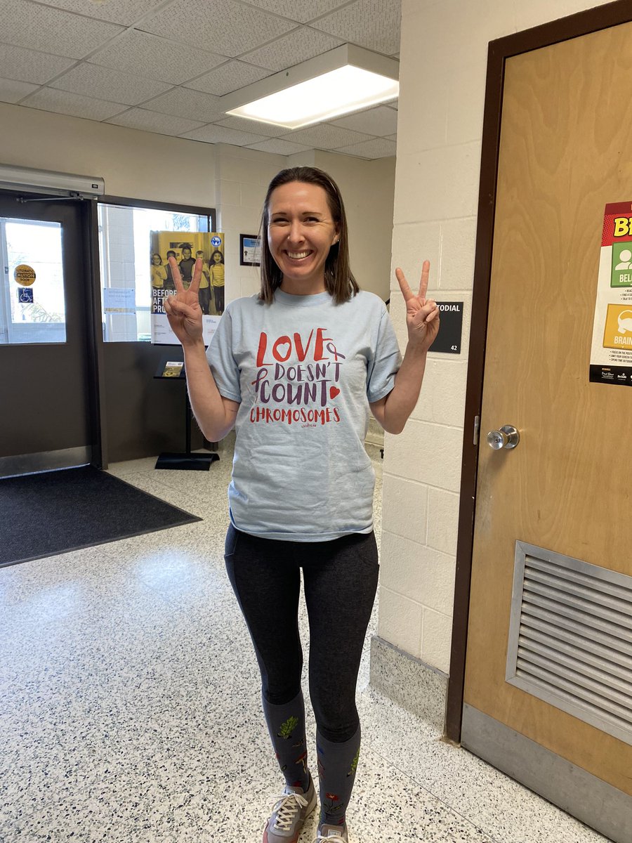 UpshawStars's tweet photo. Down Syndrome Awareness Day!! 🎉Fun Socks, Building Awareness, and Learning New Things! More alike than different. #worlddownsyndromeday https://t.co/4bLY3KC8iF