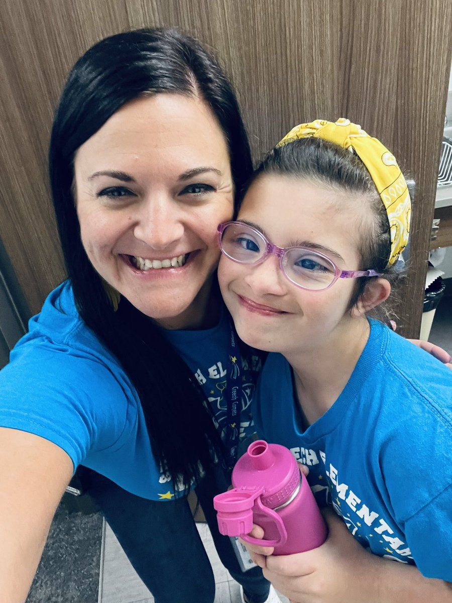 Our Comets wore crazy socks and blue and yellow to celebrate World Down Syndrome Day! We had special guests, Michael, Hunter, and Liza on announcements to share about what Down Syndrome is and the mission behind World Down Syndrome Day! <a href="/CreechElem/">Creech Comets</a> #WorldDownsSyndromeDay