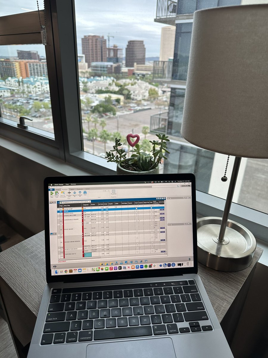 Producing from home today..thanks for working with me, <a href="/sydneywitte/">Sydney Witte</a>! Check out our newscast on <a href="/cronkitenews/">Cronkite News</a>’ YouTube later tonight