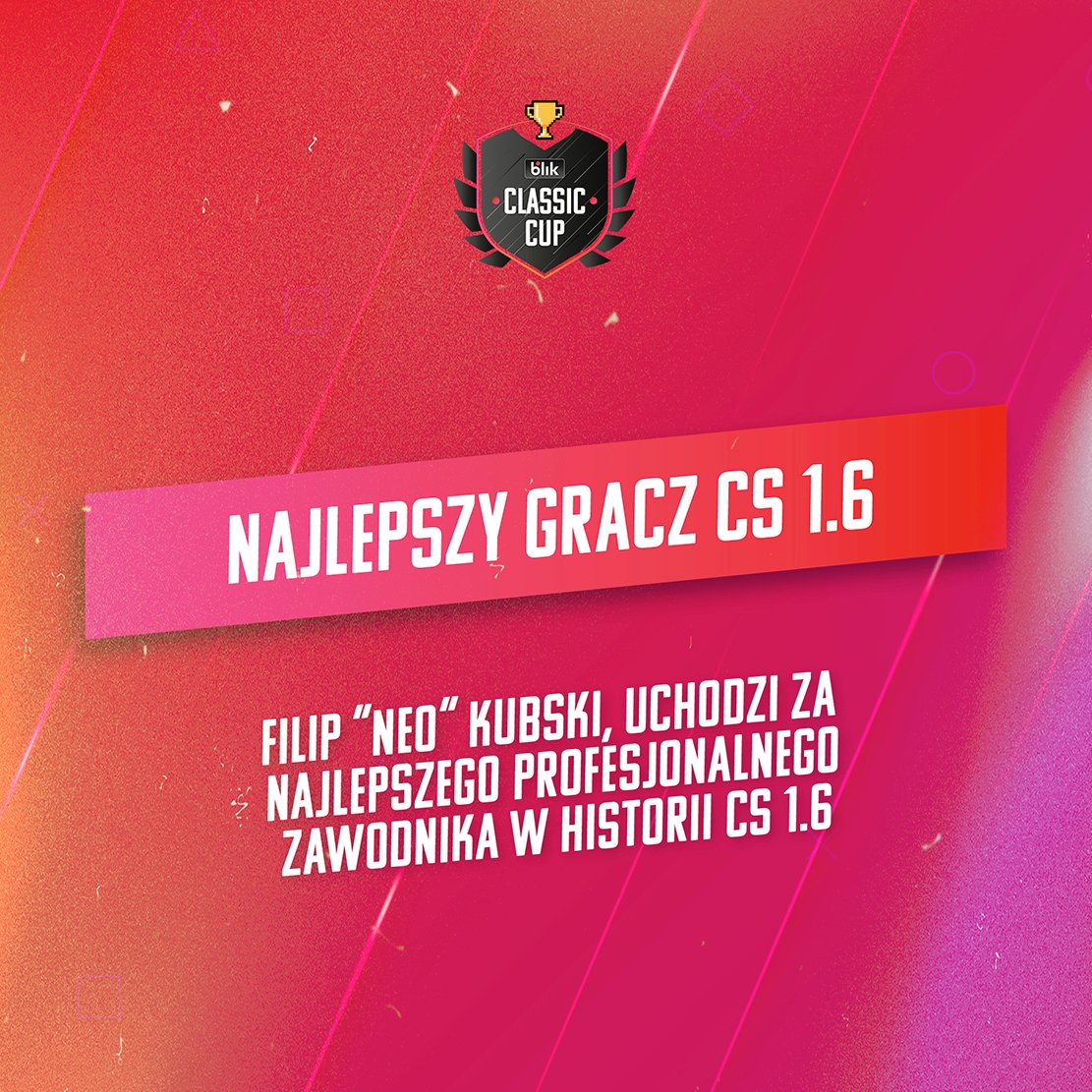 beLoudGG's tweet photo. Filip “NEO” Kubski, uchodzi za najlepszego profesjonalnego zawodnika w historii CS 1.6
Heady wypłacał tak szybko, jak Wy robicie przelewy na telefon BLIK!
#BLIKclassiccup #gameisnotover #przelewnatelefonBLIK #współpracapłatna https://t.co/i2HXQ28pJQ