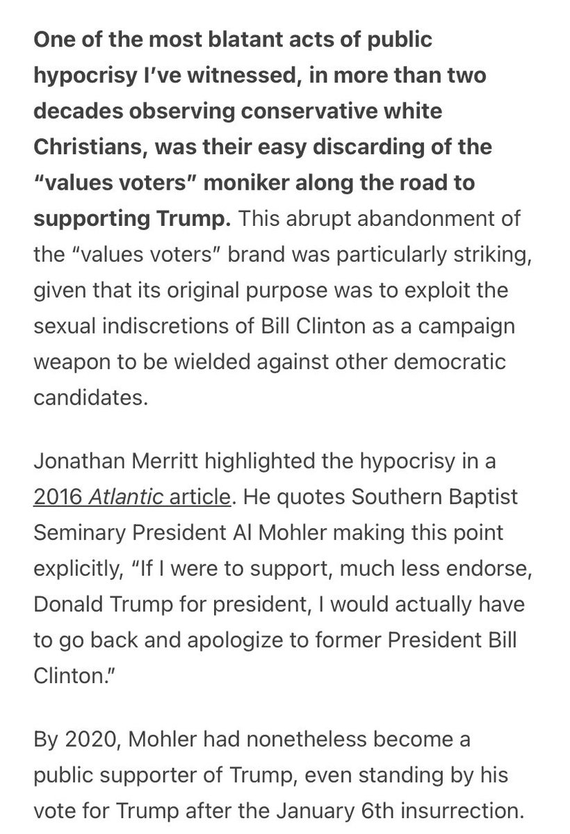 AlisaDMay's tweet photo. Excerpt from his newsletter #WhiteTooLong by author Robert P. Jones: https://t.co/Vx1jtBpcSs