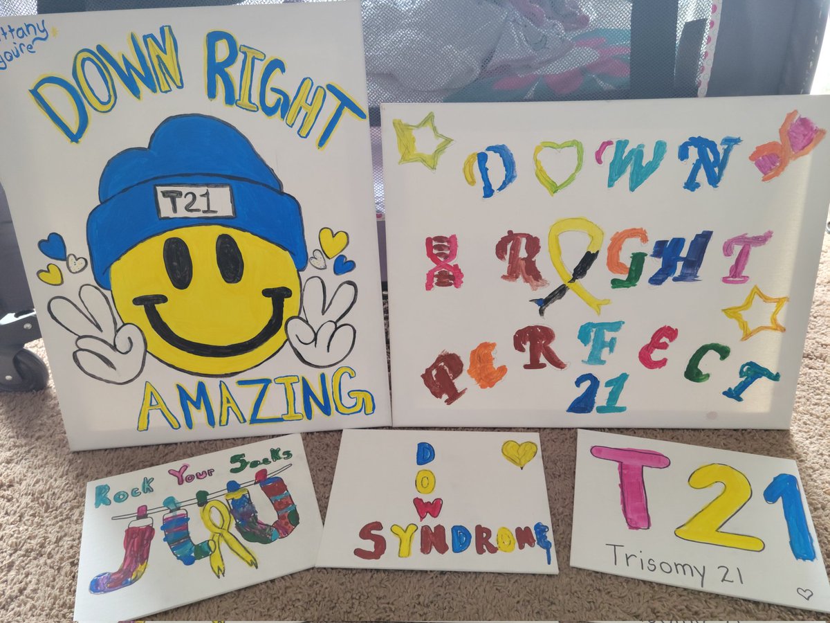 july1972twin's tweet photo. @NDSC I Love someone with Down Syndrome,  my daughter Brittany Sweet!💙💛💙💛💙💛 https://t.co/PR8gehcGSb
