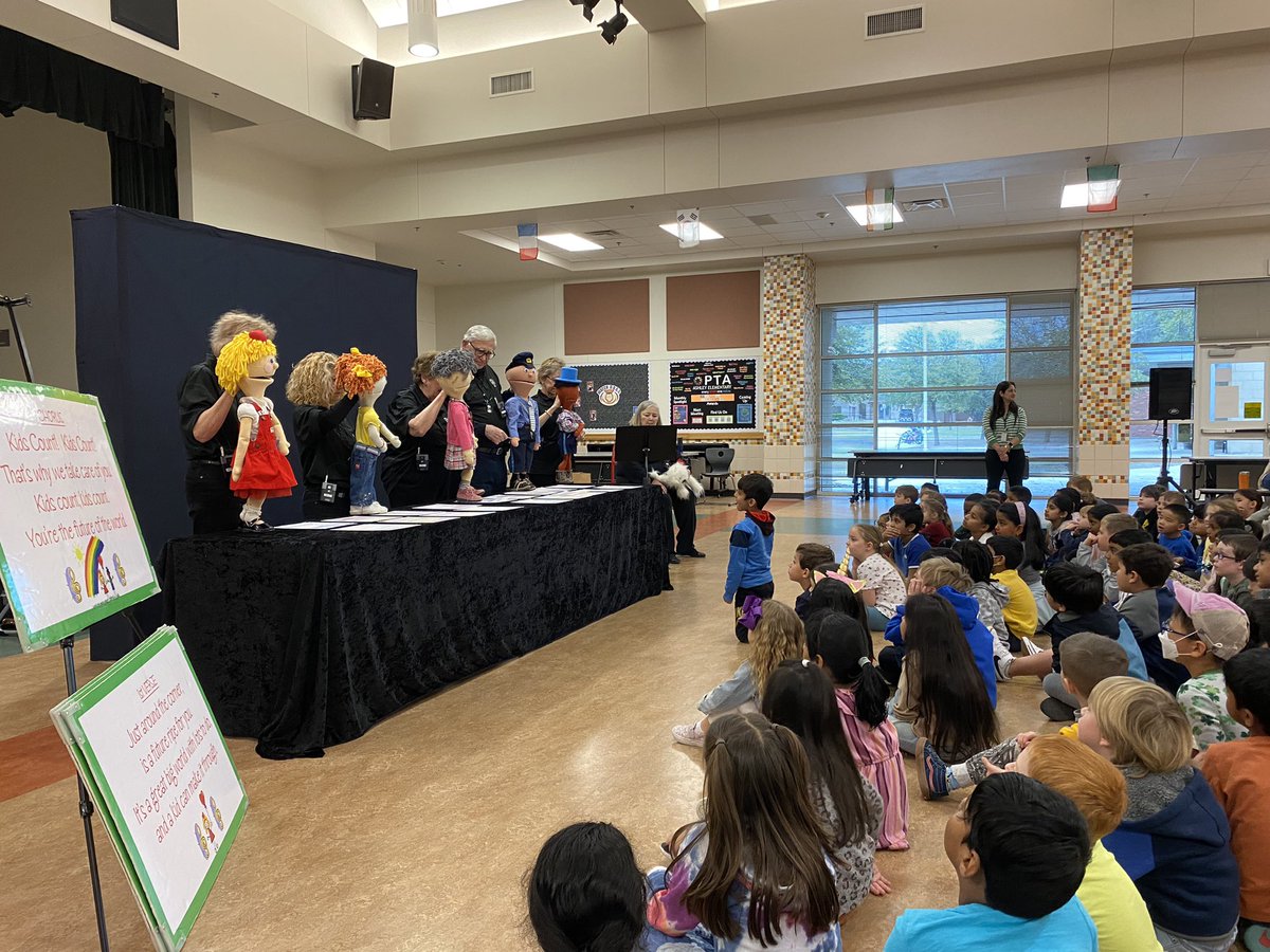 frazierskinders's tweet image. We loved the Kids Count puppets teaching us about personal boundaries and so much more! @AshleyElem @yellforortel