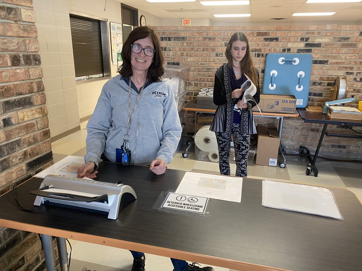 JoanObial's tweet image. Kirk School staff making books for their classroom library so that they can engage students in self-directed and shared reading activities at the Adapted Books Workshop hosted by the @NSSEOFoundation ! #CLFA @KirkSchoolNSSEO @NSSEO_org #sped #literacyforall