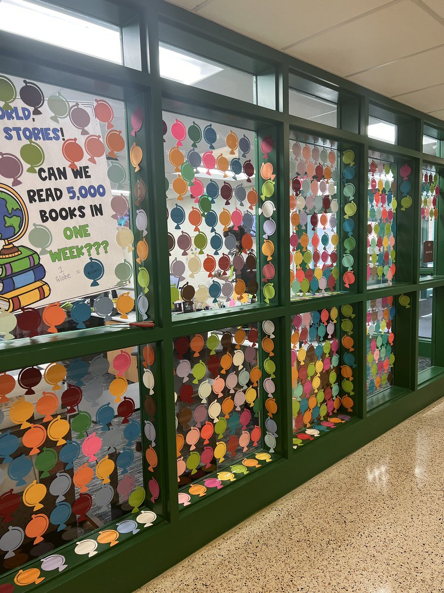 MrsRiceReads's tweet photo. Tuesday update…over halfway to 5,000!! @GuilfordEle #CelebrateReadingWeek https://t.co/PvTEfxXru5
