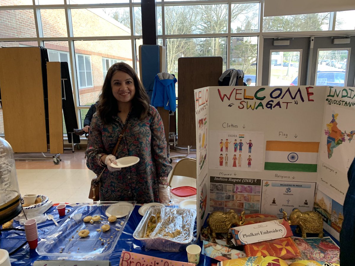 A wonderful evening for an International Tasting at Hartshorn School! Such an amazing food selection and a great culture of community! <a href="/millburnschools/">Millburn Schools</a>