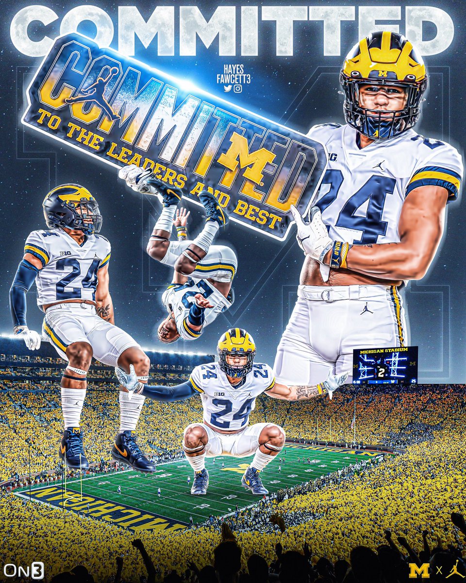 J_MARSH2024's tweet image. First of all, I just want to thank my mom and dad, family, friends, and the Moeller Community For supporting me. With that being said…I Will be Committing to the University of Michigan 💙💛 #GoBlue @CoachMarkElder @MHart2032 @Coach_SMoore @coachclink