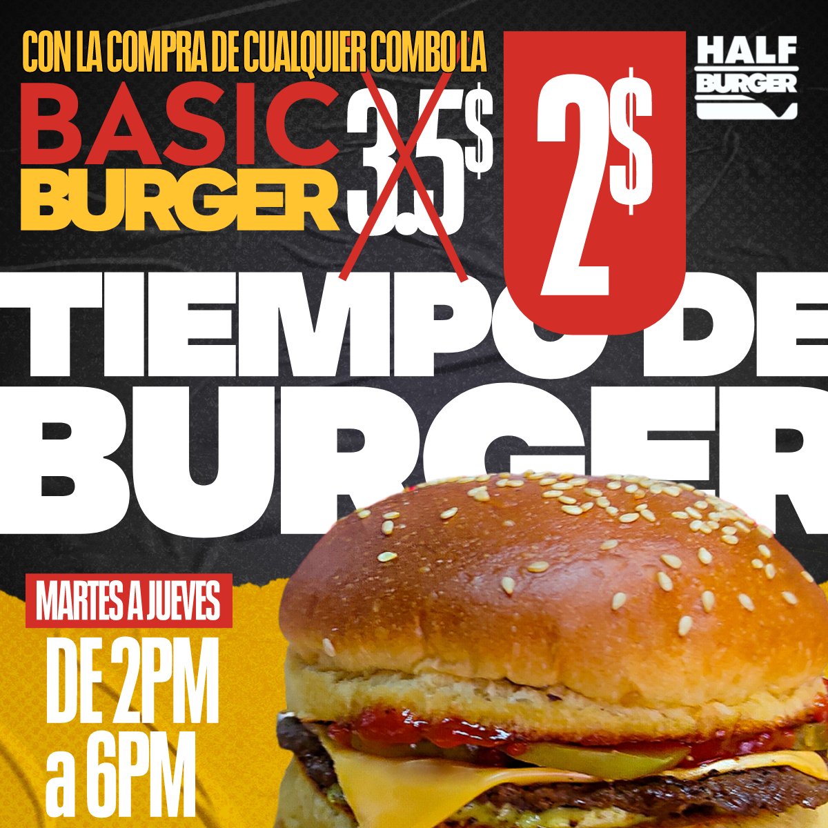 Half Burger tweet media